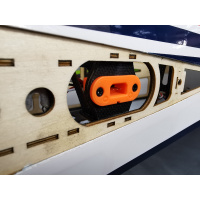 Yak 54 - 60" - white/orange/blue - B