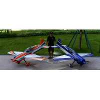 Yak 54 - 104" V1 - weiß/orange/blau - B