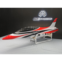 Falcon 82" - red/black/gray/white -A