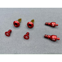 Falcon 82" - red/black/gray/white -A