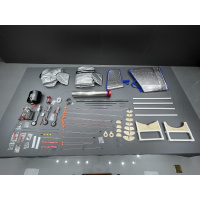 Falcon 82" - red/black/gray/white -A