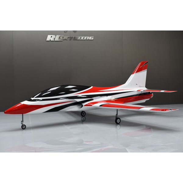 Falcon 110" - rot/schwarz/grau/weiß - A