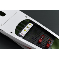 Falcon 110" - red/black/gray/white - A