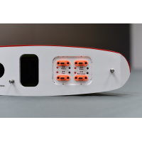 Falcon 110" - red/black/gray/white - A