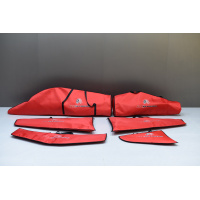 Falcon 110" - red/black/gray/white - A