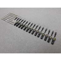 Falcon 71" - rot/schwarz/grau/weiß - A