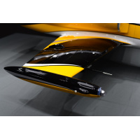 L39 87" - gelb/schwarz/weiß - A