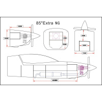 Extra NG - 85" - white/orange/gray/blue - C