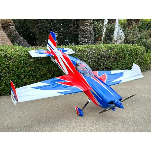 60" Slick 360 - Blau/Rot "Apex"