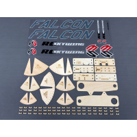 Falcon 96" - grau/gelb - C