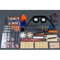 Laser 260 - 88" - weiß/orange/blau - B