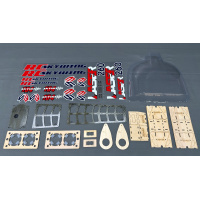 Laser 260 - 104" V3 - weiß/rot/blau - A