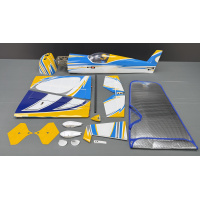Extra 330 SX - 60" - jaune/bleu/bleu/argent/blanc - B