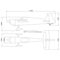Ars 300 - 67" V2 - orange/gray/white - E