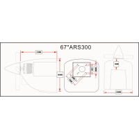 Ars 300 - 67" V2 - orange/gray/white - E